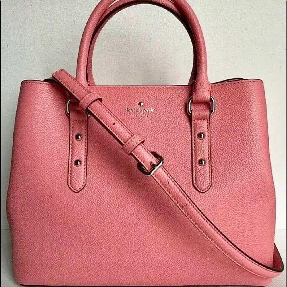 Kate spade evangelie larchmont Avenue coral pebble - Picture 1 of 8